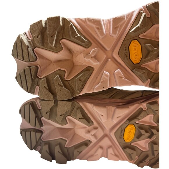 Hoka One One W Anacapa Breeze Low Womens Shoes Size 7B US Vibram Sole Beige/Pink - Picture 11 of 13